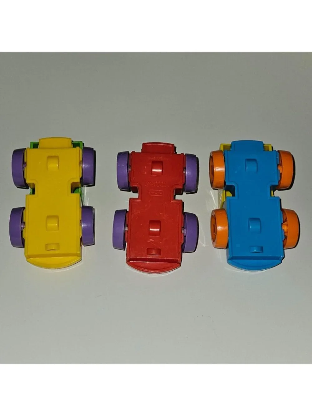 3 VTG Fun Time Toys Emergency Vehicle Figures Lot Ambulance Police Car Firetruck
